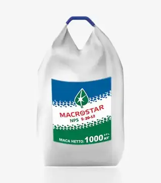 Добриво фосфорне Macrostar NPS 9-20-12 + Zn 0,5% (Макростар), 1 000 кг (Агровіт)