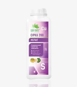 Микроудобрение Сера 200 Хелат, 1 л (Leaf Forte)