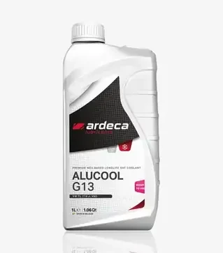 Антифриз Ardeca Alucool G13 фиолетовый, 1л