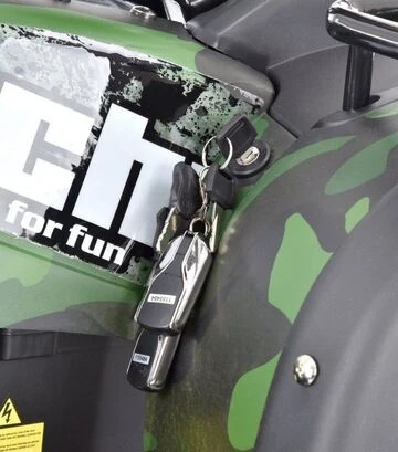 Квадроцикл аккумуляторный HECHT 59399 ARMY - фото 3