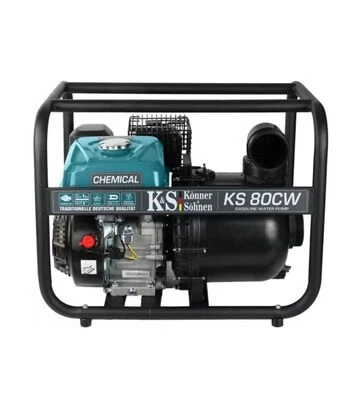 Мотопомпа бензинова Konner&Sohnen KS 80 CW для агресивних рідин - фото 2