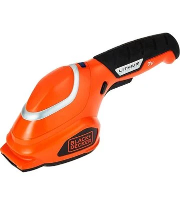 Кусторез-ножницы аккумуляторные (2в1) Black+Decker (GSL700KIT) - фото 3