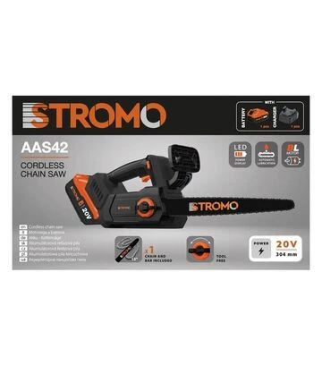 Пила ланцюгова акумуляторна Stromo AAS-42 (300420) - фото 2