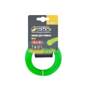 Волосінь для тримера MASTERTOOL кругла, 2 мм, 15 м (19-0020) - фото 2