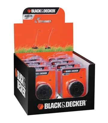 Котушка з волосінню для тримера BLACK+DECKER Ø1,5 мм, 6 м для GL250/GL310/GL360 (A6226) - фото 2