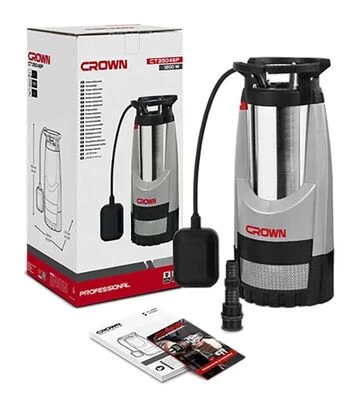 Насос занурювальний CROWN CT35046F, 1200 Вт, 6480 л/хв (CT35046F) - фото 2