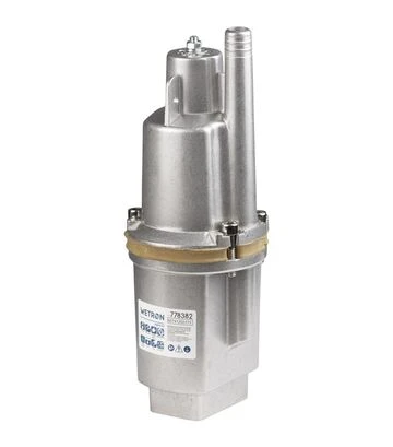 Насос вібраційний Wetron WVM60, 250 Вт, 75 м, 18 л/хв, верхній забір (778382) - фото 2