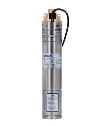 Насос вихровий Wetron 4SKmw150M, 1100 Вт, 98 м, 45 л/хв, Ø96 мм, для чистої води (778332) - фото 2