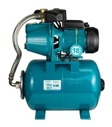 Насосная станция Aquatica JETa100A5/UA, 1100 Вт, 55 м, 60 л/мин (775093/24) - фото 2