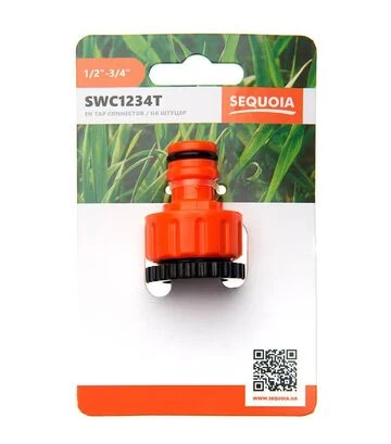 Конектор SEQUOIA SWC1234T, 1/2"-3/4" (SWC1234T) - фото 2