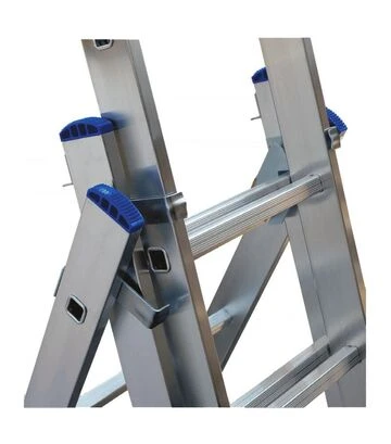 Лестница раскладная ELKOP трехсекционная 2,5-5,3 м (VHR T 3*9) - фото 2