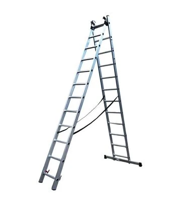 Лестница раскладная GTM KME312 трехсекционная 3,26-8,12 м - фото 2