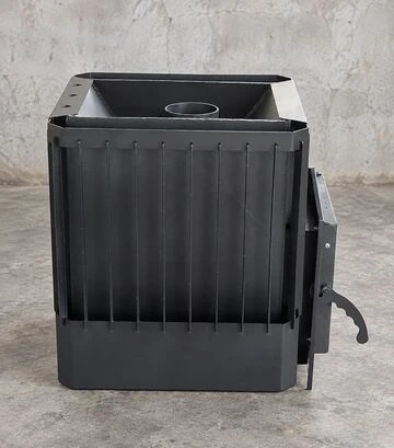 Піч VESUVI Ребро 20 м³ для лазні та сауни, без виносу, зі склом (PBS-VREB20-30) - фото 2