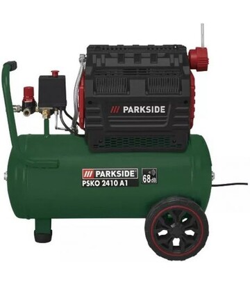 Компрессор поршневой безмасляный Scheppach Parkside PSKO 2410 A1 (39061569915) - фото 2