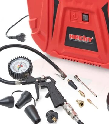Компрессор HECHT 2886, 1100 Вт, 180 л/мин - фото 3