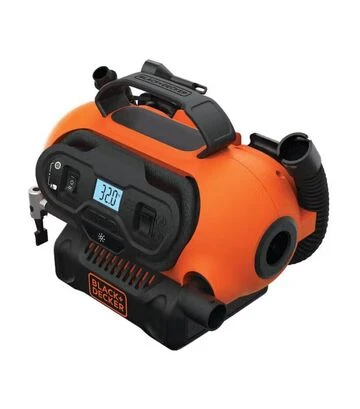 Компресор автомобільний акумуляторний BLACK + DECKER BDCINF18N, 18 В, без АКБ та ЗП - фото 3