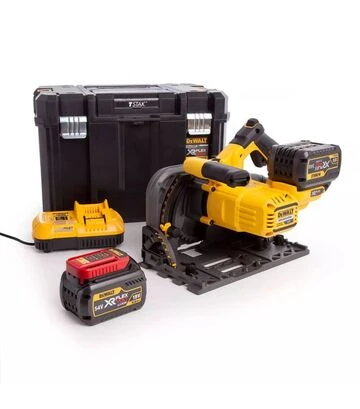 Дискова занурювальна пила DeWALT DCS520T2 в кейсі TSTAK - фото 2