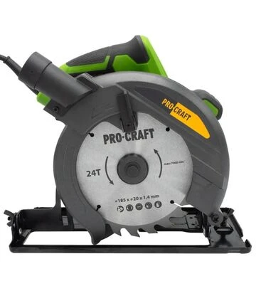 Пила дисковая (циркулярная) Procraft KR185/1400 (014008) - фото 3