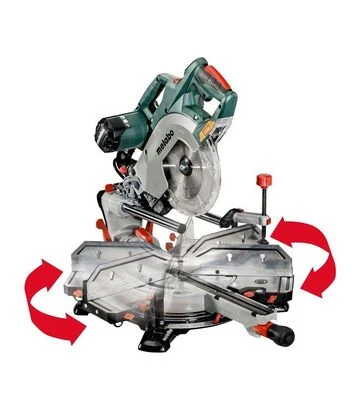 Пила торцовочная Metabo KGSV 72 Xact SYM, с системой симметричной резки (612216000) - фото 3