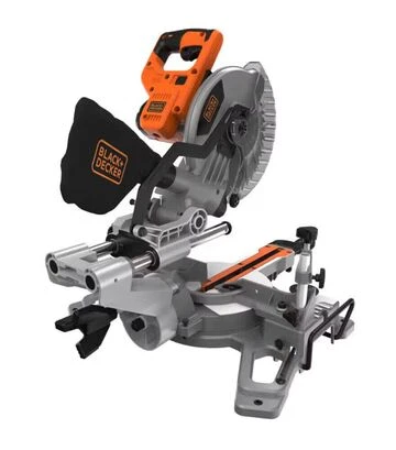 Пила торцовочная BLACK+DECKER BES701 1500 Вт, Ø216 мм - фото 3