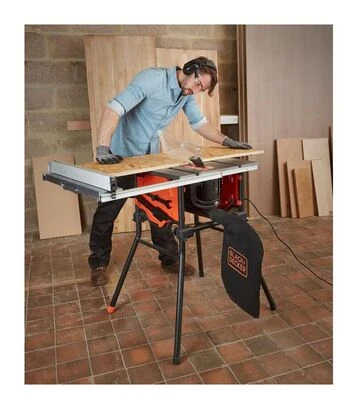 Дисковая (циркулярная) настольная пила BLACK+DECKER 1800 Вт, Ø254 мм - фото 2