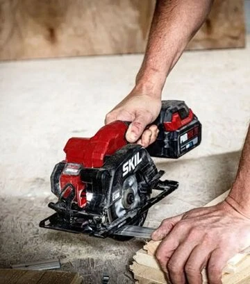 Дискова (циркулярна) пила акумуляторна SKIL 3540 CA Compact, 20 В, 4 А*год (SW1E3540CA+BC1E3111A) - фото 2
