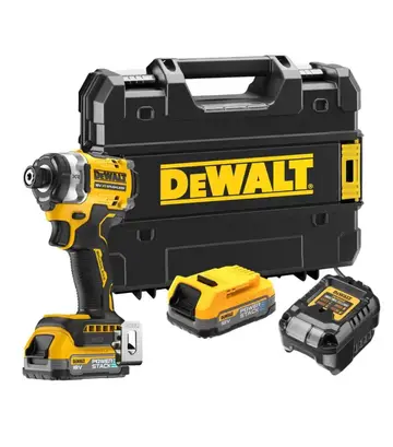 Шуруповерт ударний акумуляторний DeWALT DCF860NT без АКБ та ЗП, в кейсі TSTAK - фото 2