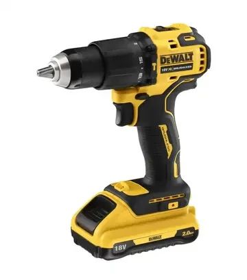 Дрель-шуруповерт ударная аккумуляторная DeWALT DCD706D2 в кейсе - фото 2