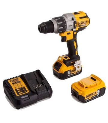 Дрель-шуруповерт ударная аккумуляторная DeWALT DCD996P2 в кейсе TSTAK - фото 2