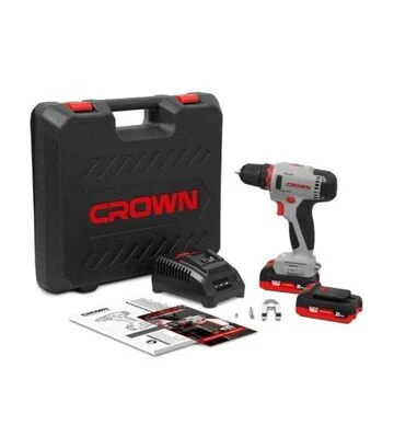 Шуруповерт-дрель аккумуляторный CROWN CT21082H-2 BMC, 14,4В (CT21082H-2 BMC) - фото 2