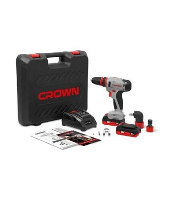 Шурупокрут-дриль акумуляторний CROWN CT21082HQ-2 BMC, 14,4В (CT21082HQ-2 BMC) - фото 3