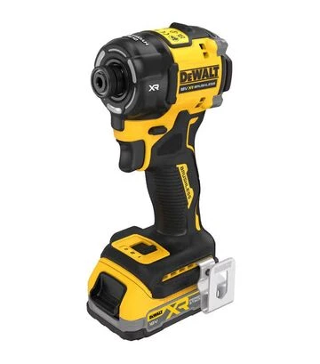 Шуруповерт ударный гидравлический аккумуляторный DeWALT DCF870E2T, 18 В, 1,7 А*ч, в кейсе - фото 3