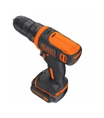 Дрель-шуруповерт аккумуляторный BLACK+DECKER BDCDD12K, 10,8 В, 1,5 Агод - фото 2