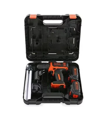 Дрель-шуруповерт аккумуляторный BLACK+DECKER BDCDD12KB, 10,8 В, 1,5 Агод - фото 2