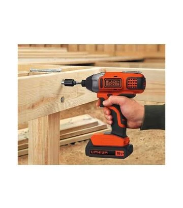 Шурупокрут ударний акумуляторний BLACK+DECKER BDCIM18N, 18 В, без АКБ та ЗП - фото 3