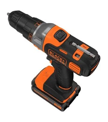 Шурупокрут багатофункціональний акумуляторний BLACK+DECKER MT218K, безударний, 18 В, 1,5 Агод - фото 3
