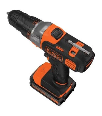 Шурупокрут багатофункціональний акумуляторний BLACK+DECKER MT218KB, безударний, 18 В, 1,5 А*год - фото 3