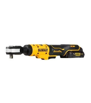 Тріскачковий гайковерт кутовий акумуляторний DeWALT DCF503L1G, 12 В, 81 Нм, 3/8" - фото 2