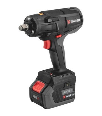 Гайковерт ударний акумуляторний Wurth M-CUBE ASS 18-1/2" COMPACT, 460 Нм, 1/2", 18 В, без АКБ та ЗП (5701406000) - фото 2