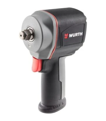 Гайковерт пневматичний ударний Wurth DSS 1/2" Premium Compact, 6,3 бар, 135 л/хв (57143080) - фото 2