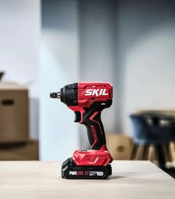 Гайковерт ударний акумуляторний SKIL 3241 CA, 1/2", 20 В, без АКБ та ЗП (SD1E3241CA) - фото 2
