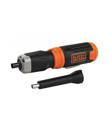 Электроотвертка аккумуляторная BLACK+DECKER BCF601C, питание 4 х АА (BCF601C) - фото 2