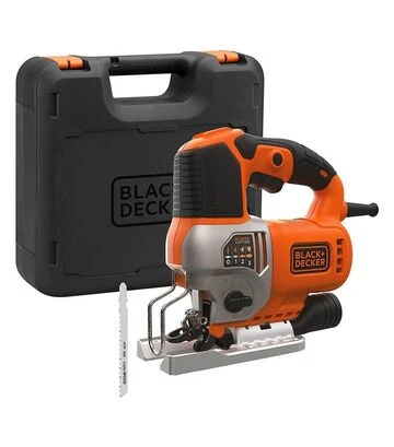 Электролобзик BLACK+DECKER BES610K, 650 Вт, кейс (BES610K) - фото 3