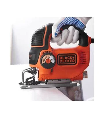 Электролобзик BLACK+DECKER KS801SEK, 550 Вт (KS801SEK) - фото 3