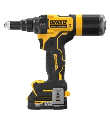 Заклепувальний пістолет акумуляторний DeWALT DCF403E1GT, XR PowerStack GFN 18 В, 1,7 А*год, 10 кН - фото 2