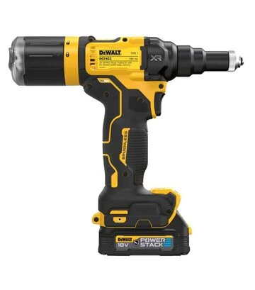 Заклепувальний пістолет акумуляторний DeWALT DCF403E1GT, XR PowerStack GFN 18 В, 1,7 А*год, 10 кН - фото 3