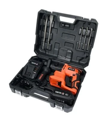 Перфоратор аккумуляторный YATO YT-82770, 18В, SDS+, 2 Дж - фото 3