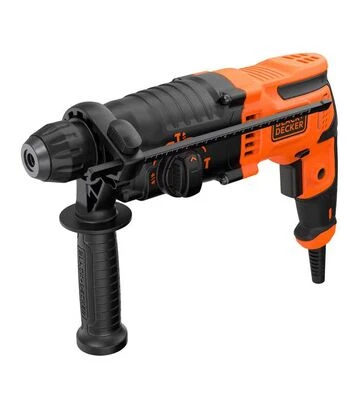 Перфоратор BLACK+DECKER BEHS01K, SDS-Plus, 650 Вт, в кейсі - фото 2