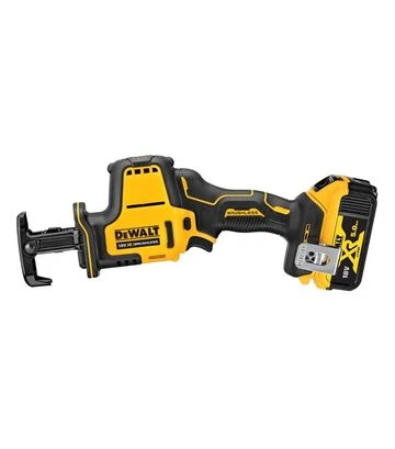 Пила шабельна акумуляторна DeWALT DCS369P2, XR Li-lon 18 В, 5 А*год, в кейсі - фото 2