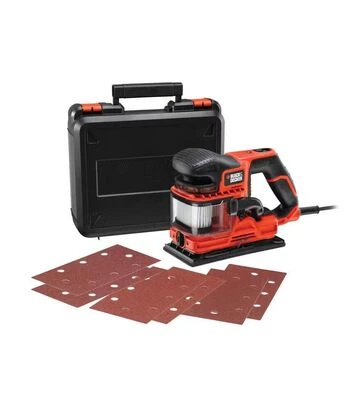 Вібраційна шліфмашина BLACK+DECKER KA330E, 270 Вт, 115х230 мм - фото 3